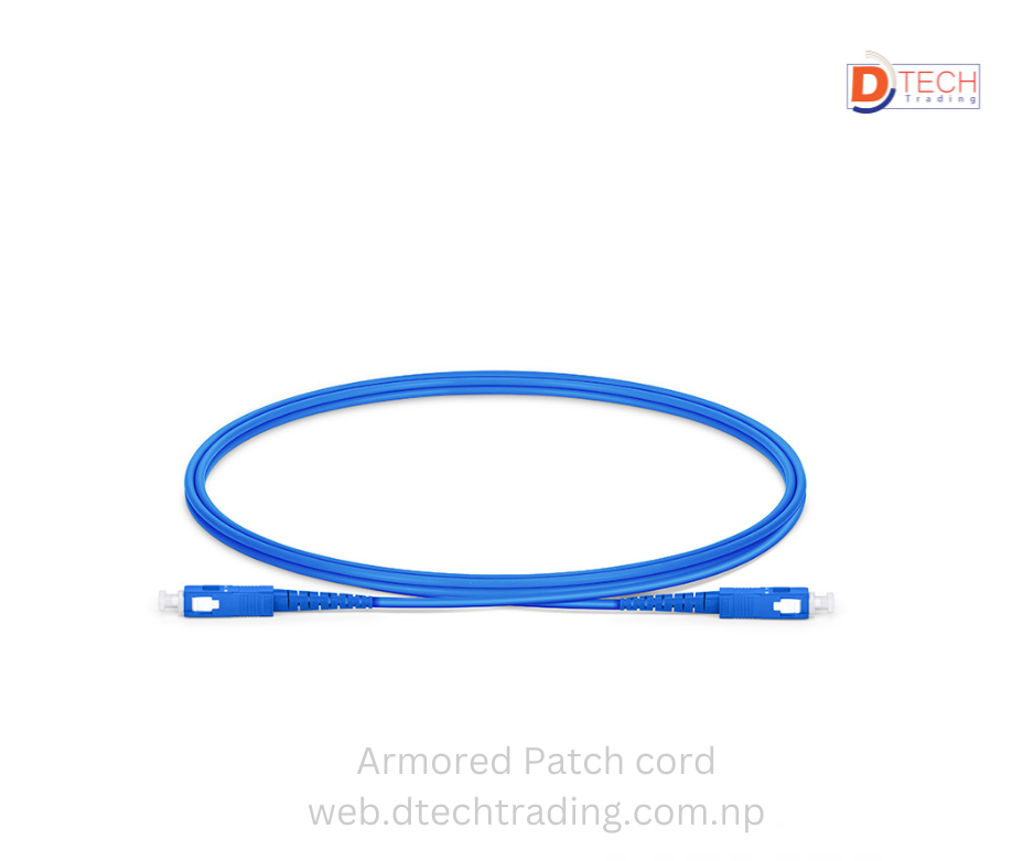 Armored Patch cord SC UPC to SC UPC 3.00mm simplex SM